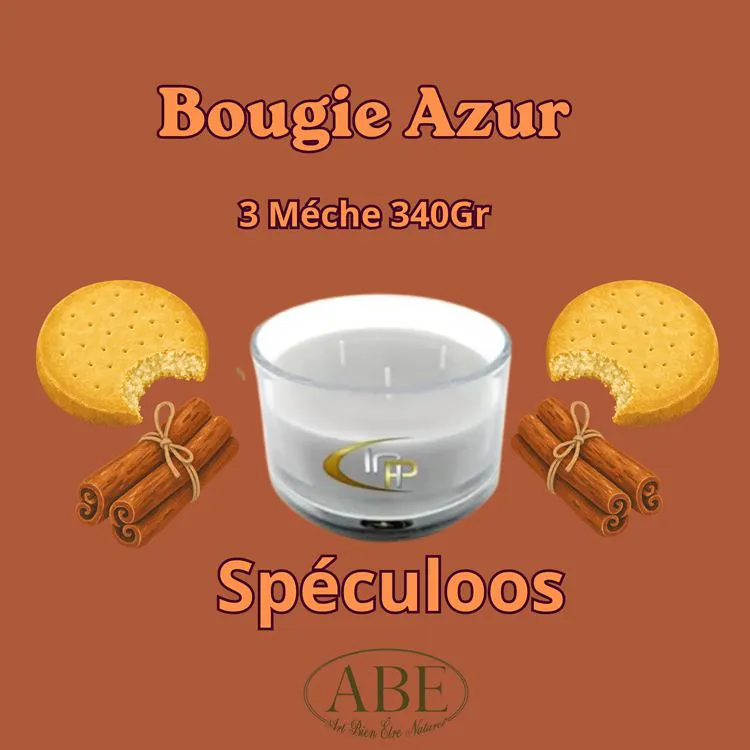 Bougie Azur 340 gr Speculoos