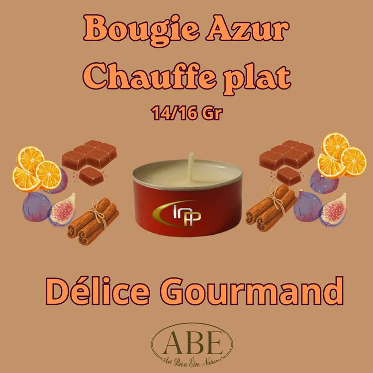 Bougie Chauffe plat 14/16 gr D&eacute;lice gourmand