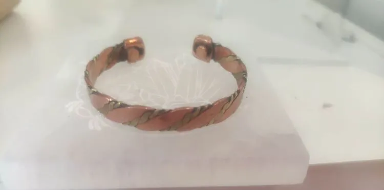 Bracelet Cuivre Magetique - Torsade