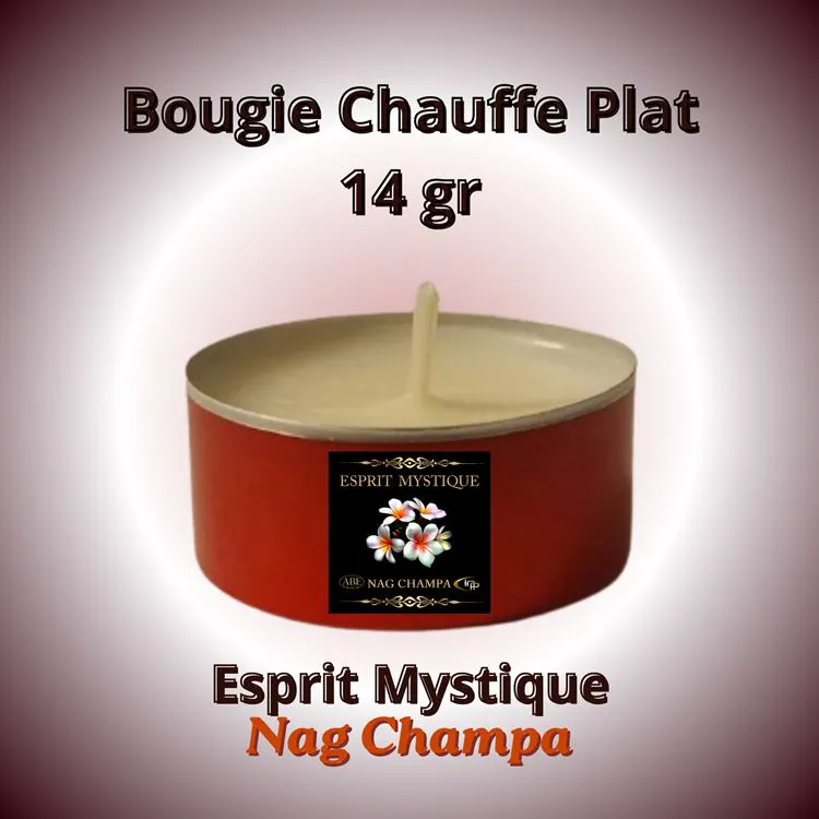 Bougie Chauffe plat14/16Gr Mystique Nag champa
