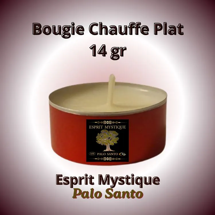 Bougie Chauffe plat 14/16Gr Mystique Palo santo