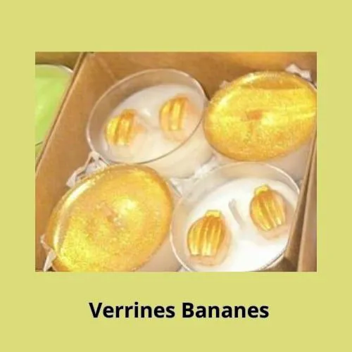 Verrine chauffe plat Banane