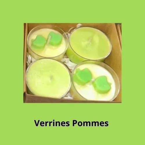 Verrine chauffe plat Pomme