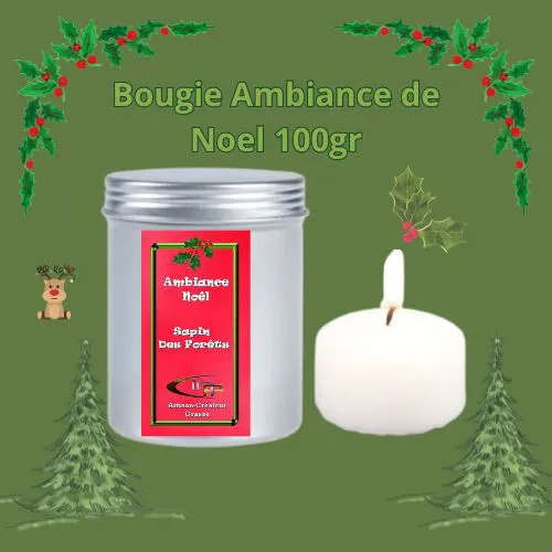 Bougie Soja Sapin des forêts 100gr