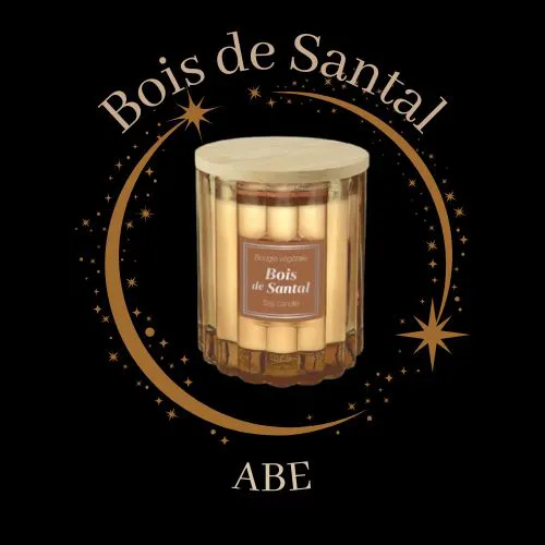 BOUGIE SOJA Bois de Santal190 GR