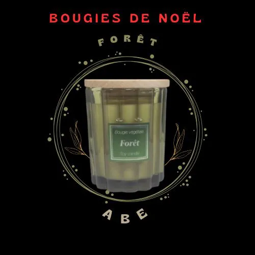 BOUGIE SOJA   FORET 100 GR