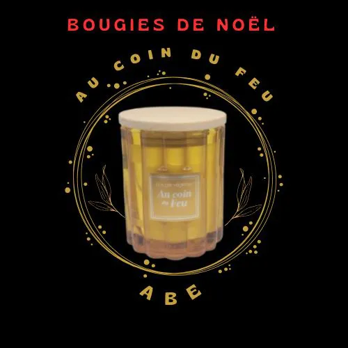 BOUGIE SOJA  AU COIN DU FEU  100 GR