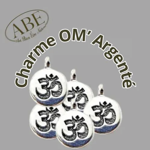 Charme  OM Argent&eacute; (10pcs)