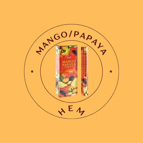 Encens (Bâtons) 20pcs - Mangue Papaye