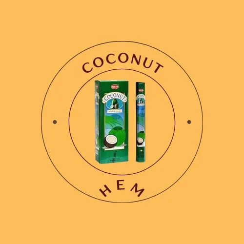 Encens (Bâtons) 20pcs - Noix de Coco