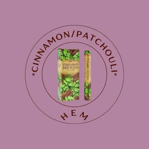 Encens (Bâtons) 20pcs - Cannelle Patchouli