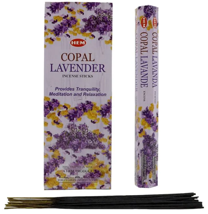 Encens HEM Copal & Lavande 20g