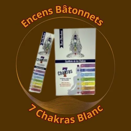 ENCENS ESOTERIQUE 7 Chakras Blanc