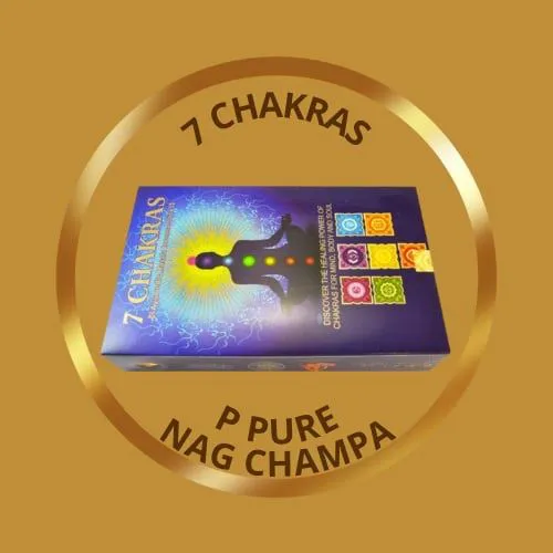 Encens (Bâtons) BOX 7 Chakras - 7x15gr.