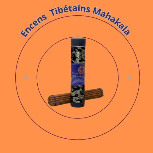 Encens (Bâtons) Thibétains Mahakala (Noir)