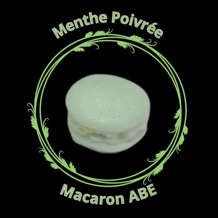 Fondant Macaron Menthe Poivrée