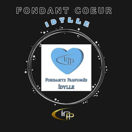 Fondant CoeurBleu Idylle