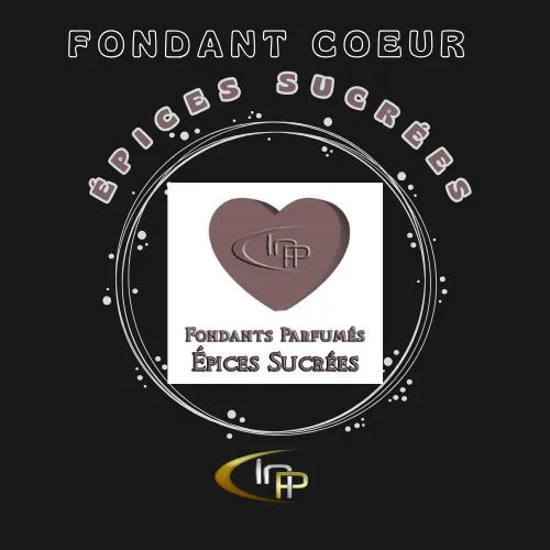 Fondant Coeur Marron épices sucrées