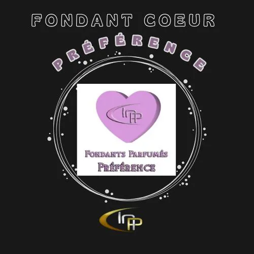 Fondant Coeur Rose Préférence