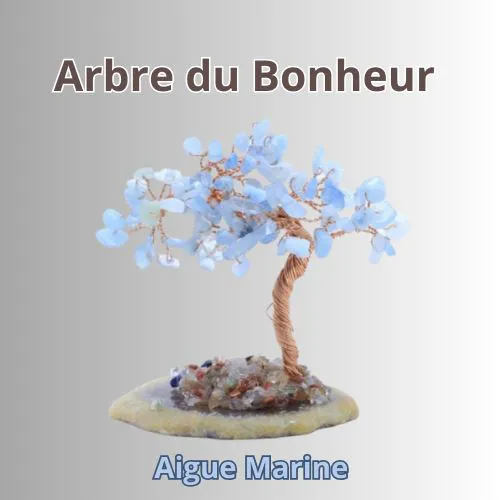 Arbre du Bonheur Aigue Marine