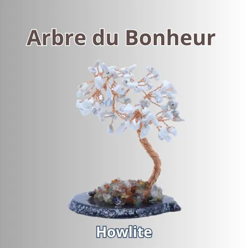Arbre du Bonheur Howlite