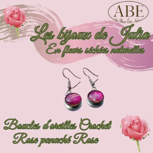 Boucles Crochet rond RosePanaché