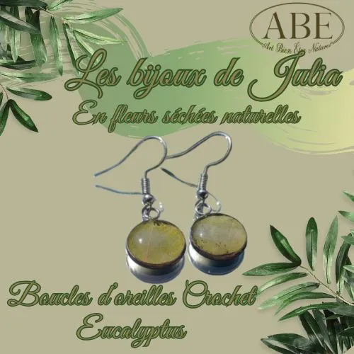 Boucles Crochet rond Eucalyptus