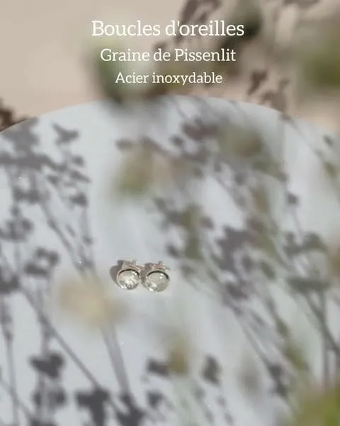 Boucle ClouArg -GRAINE DE PISSENLITS 