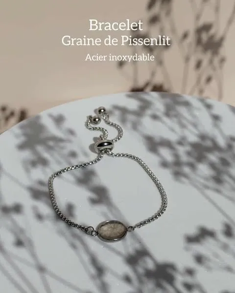 Bracelets Arg-GRAINES DE PISSENLITS 