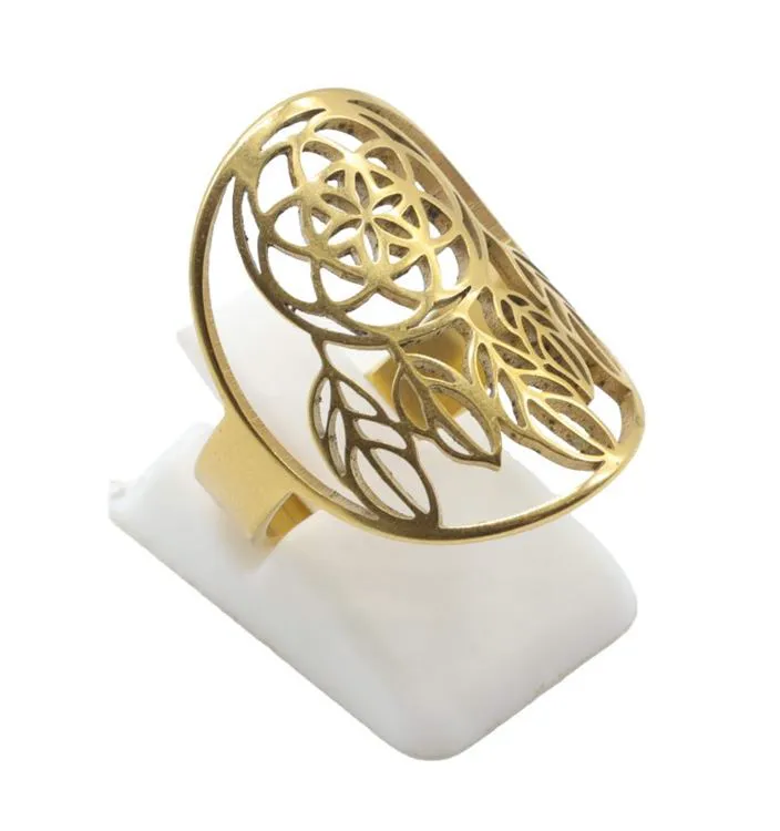 Bague Inox Plaqu&eacute; or Attrape r&ecirc;ve