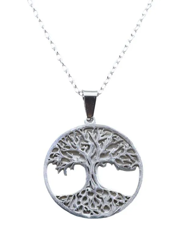 Pendentifs Arbre de vie Argenté