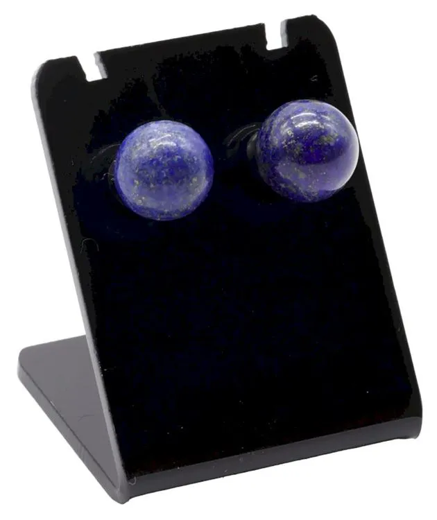 Boucles d'oreilles Perle Lapis Lazuli 10mm