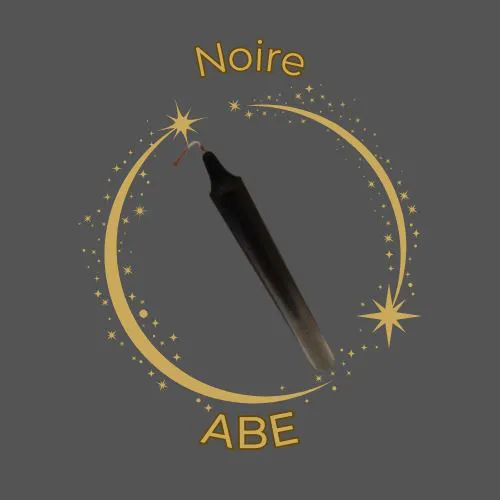 Bougie Teintée Noire