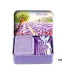 Boite Savon Lavande & Pochon