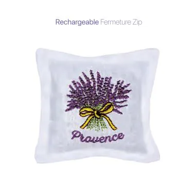 Coussin Fleur det Lavande & Lavandin