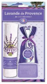 Torchon Brodé & Savon & Pochon