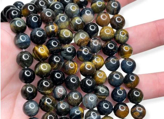 Perle Oeil de Faucon 8 mm