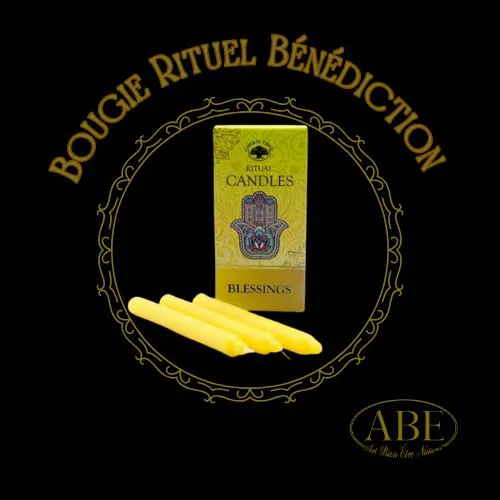 Bougie Rituel Bénédiction