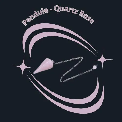 Pendule - Quartz Rose