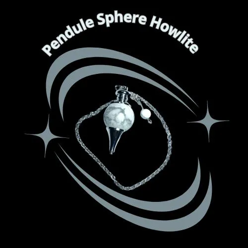 Pendule Sphere  Howlite