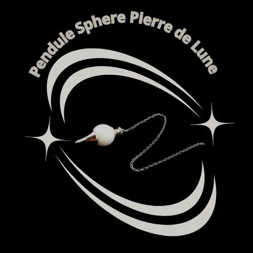 Pendule Sphere Pierre de Lune