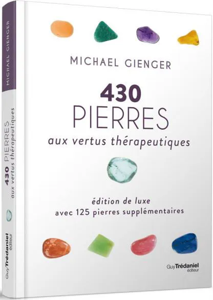 Livre "430 pierres aux vertus thérapeutiques"