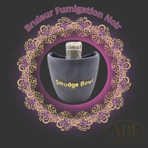 Accessoire Bruleur Fumigation Noir