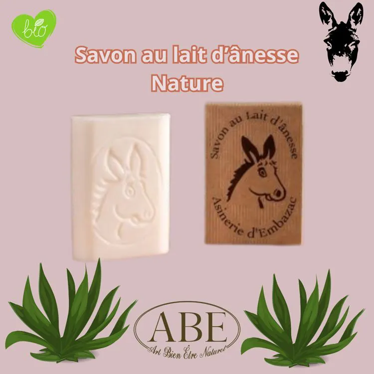 Savon au lait d’ânesse Nature