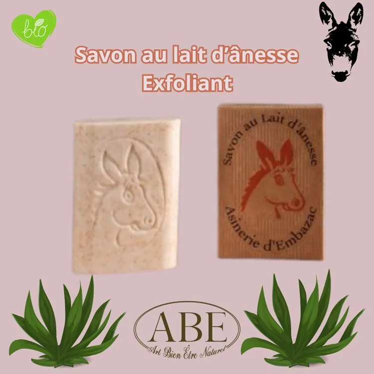 Savon au lait d’ânesse Exfoliant