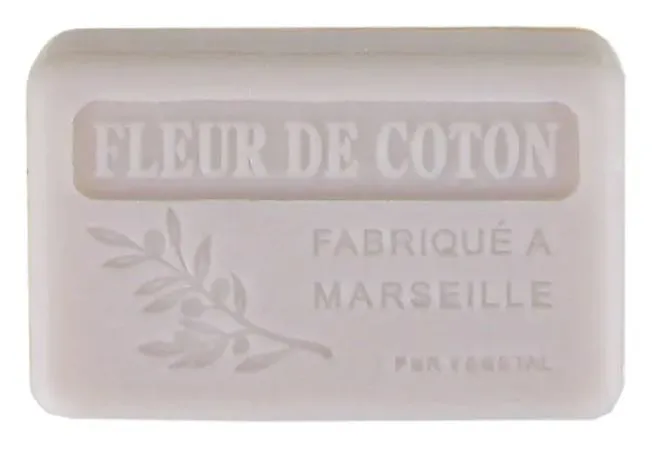 Savon de marseille 125gr Fleur de coton