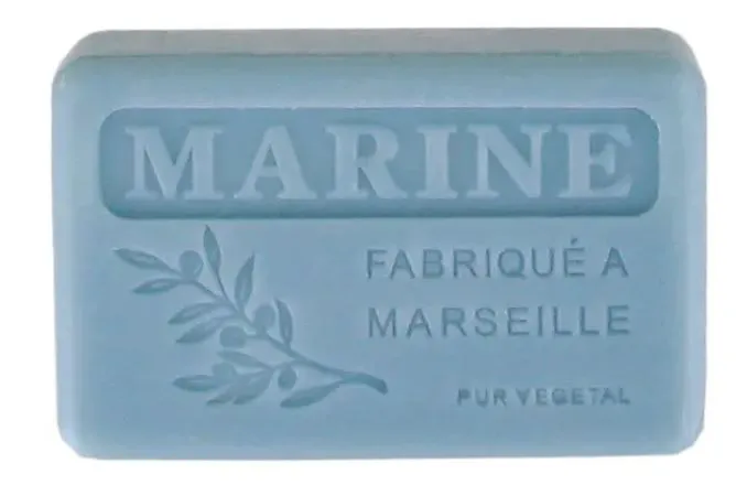 Savon de marseille 125gr Marine