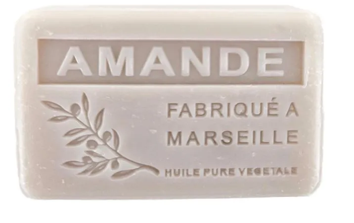 Savon de marseille 125gr  Huile Amande