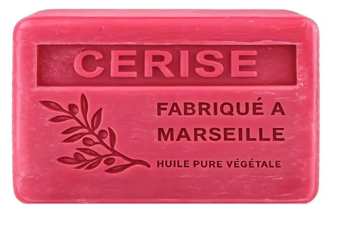 Savon de marseille 125gr   Cerise