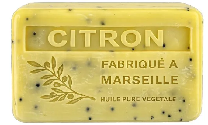 Savon de marseille 125gr   Citron